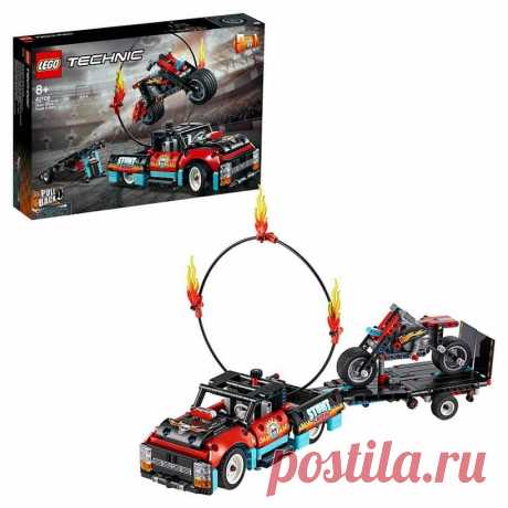 Конструктор LEGO Technic Шоу трюков на грузовиках и мотоциклах | Люксор