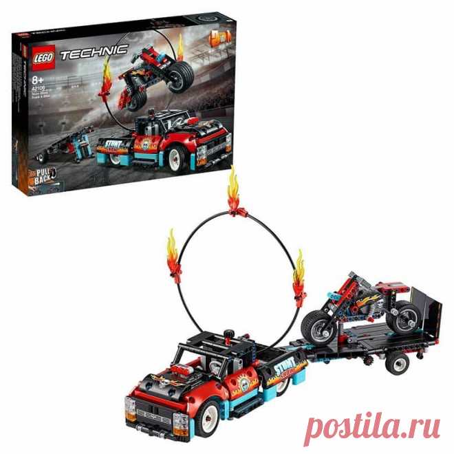 Конструктор LEGO Technic Шоу трюков на грузовиках и мотоциклах | Люксор