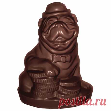 Шоколадная фигурка МОНЕТНЫЙ ДВОР "Большой Бакс", 310 г, картонная коробка - купить на cайте ОФИСМАГ. Недорого, доставка.