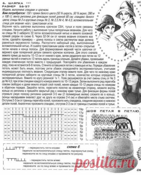 ПОДБОРКА ШАПОЧЕК КРЮЧКОМ