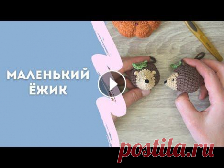 Ежик крючком мастер класс  |  Little hedgehog crochet template Мастер класс по вязанию крючком маленького ежика. В этом видео я показываю, как связать маленького ежика крючком. Если связать петельку, он может стат...