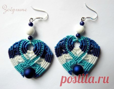 (11) boucles curaçao menthe glacée 1 | Макраме