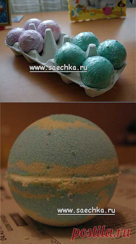 Бомбочки для ванной своими руками - дети и рукоделие
