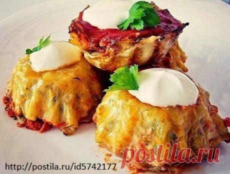 ГОЛУБЦЫ В ФОРМОЧКАХ.