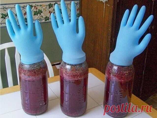 Домашнее вино из варенья.