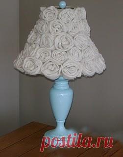 декорируем светильник