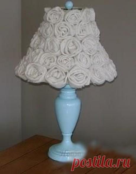 декорируем светильник