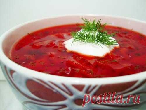 Борщ в мультиварке / Простые рецепты