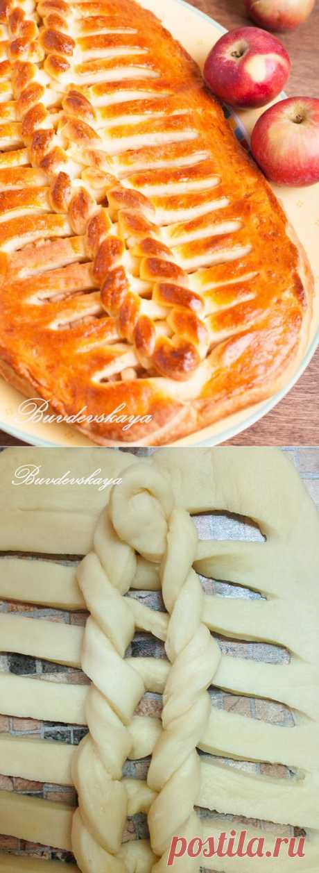From MARUSYA with LOVE: ЯБЛОЧНЫЙ ПИРОГ С КОСИЧКОЙ