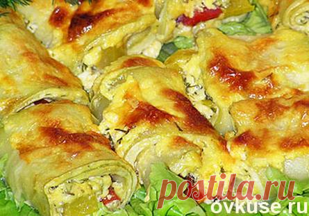 Рулетики вегетарианские