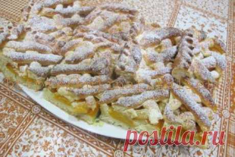 Пирог с курагой | Кулинария своими руками