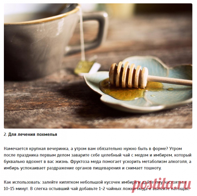 Варианты применения мёда — Делимся советами