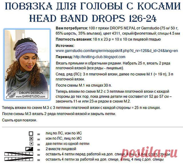 7 красивых повязок на голову спицами — идеальный вариант для весны и осени | ВЯЗАНИЕ ШАПОК: женские шапки спицами и крючком, мужские и детские шапки, вязаные сумки