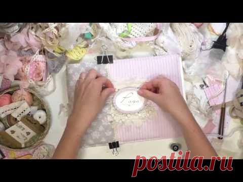 Видео МК - Декорируем альбом