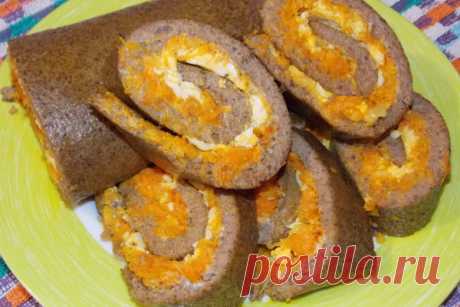 Печеночный рулет в духовке | CityWomanCafe.com