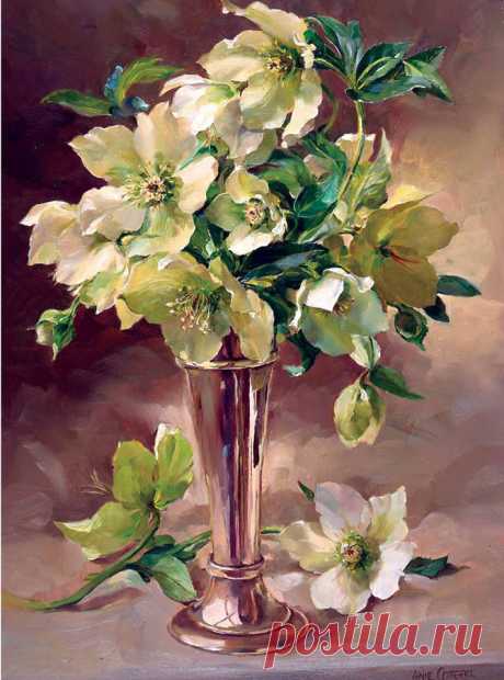 Вечная весна в натюрмортах Anne Cotterill - Ярмарка Мастеров - ручная работа, handmade
