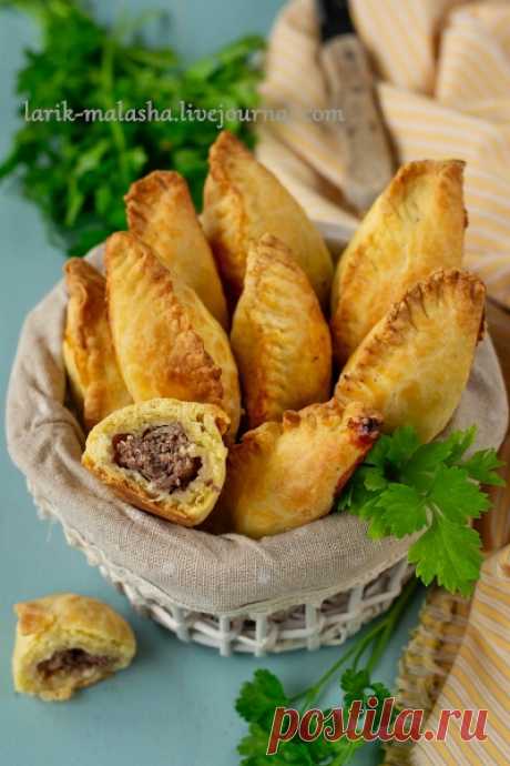 Литовские пирожки "Кибинай" с курицей или мясом