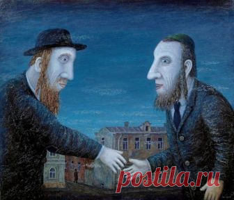 СТАРАЯ ЕВРЕЙСКАЯ ПРИТЧА О СЧАСТЬЕ ДЕТЕЙ

Однажды, по узкой извилистой тропинке шел старый ребе. Шел он неспеша, операясь на трость и радуясь каждому мгновению жизни. Тут навстречу ему попался усталый путник, который нес тяжелый мешок, уже еле передвигая ноги. Глаза бедняги были несчастные.

— Зачем ты выбрал себе путь тяжкого труда и бесконечных страданий? — спросил встречного ребе.
— Я страдаю не просто так! Я терплю испытания для того, чтобы моим детям и внукам довелось ...