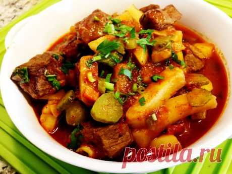 СЫТНОЕ И ОЧЕНЬ ВКУСНОЕ РАГУ ПО-ТАТАРСКИ