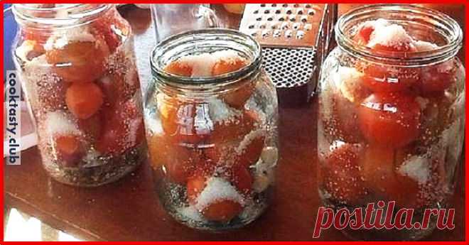 Маринованные помидоры на зиму, идеальный рецепт