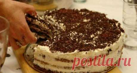 Быстрый тортик на кефире | Кулинарушка - Вкусные Рецепты