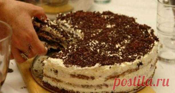 Быстрый тортик на кефире | Кулинарушка - Вкусные Рецепты