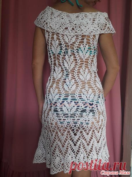 . Пляжная туника - Вязание - Страна Мам