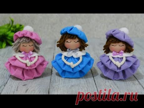 Чудесная Куколка из Фетра за 15  Минут