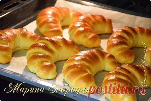 Рогалики с повидлом ✧ Дрожжевые | Страна Мастеров