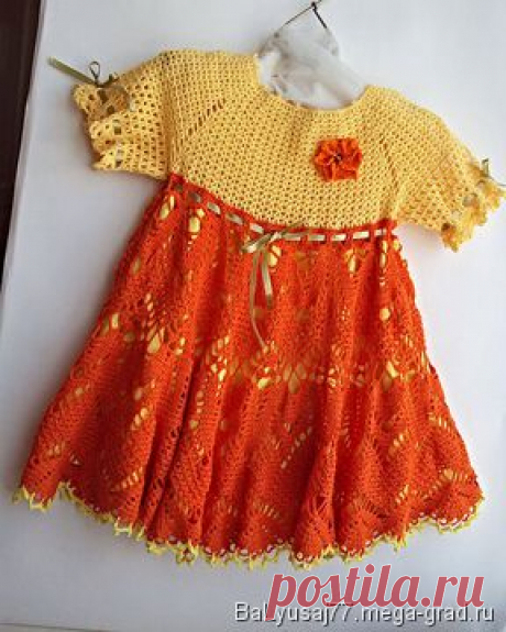 Людмила, Ажурное платье для маленькой красавицы
