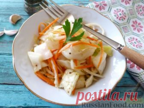 Рецепт: Овощной салат по-корейски на RussianFood.com