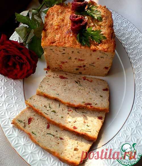 Мясная запеканка с сыром сулугуни и вялеными помидорами - кулинарный рецепт