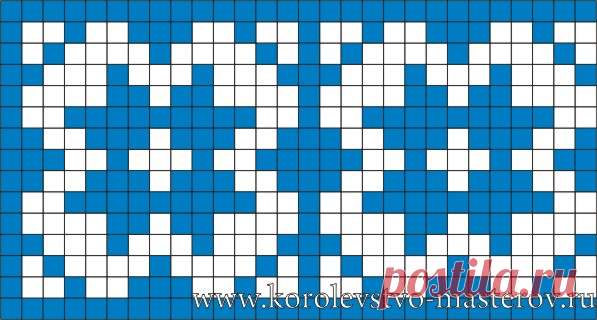 Схема для вязания жаккардового узора, схемы для вязания жаккардовых узоров, спицами
