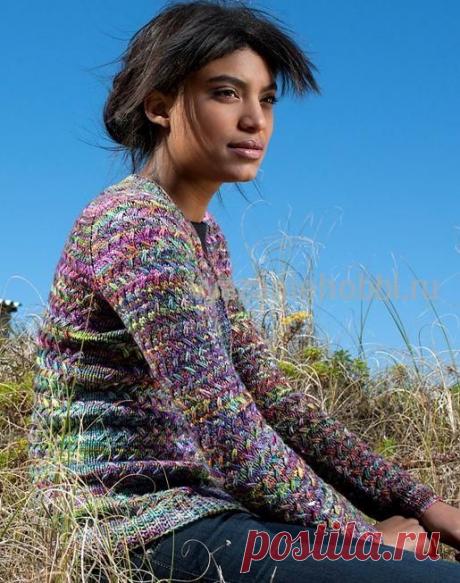 Вязание спицами жакета Majuga by Joji Locatelli |
