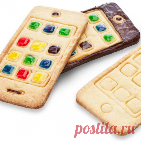 Форма для печенья I-phone. Такой выпечкой можно удивить кого угодно. $16 USD