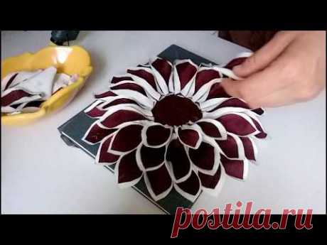 تزيين صالون بوسادة على شكل وردة بطريقة سهلة. diy craft recycling صنع مخدة مزينة بالأزهار تعلمي كيف تصنعي وسادة الوردة بالتفصيل خطوة خطوة طريقة عمل وسادة على ...