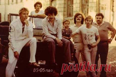 Малоизвестные фото российских рок-музыкантов