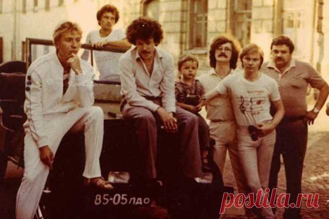 Малоизвестные фото российских рок-музыкантов