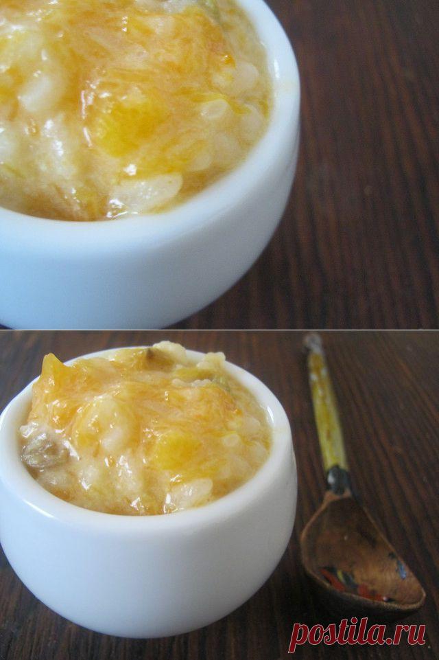 Тыквенная каша с рисом | Блог Ирины Рыбчанской