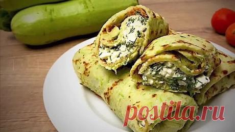 Вкуснейший рецепт из кабачков! Готовьте, не пожалеете!