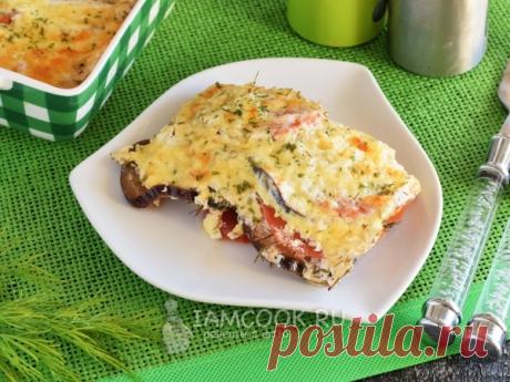 Запеканка с баклажанами и помидорами в духовке — рецепт с фото Несложное в приготовлении овощное блюдо, которое станет отличным вариантом гарнира или самостоятельного блюда.