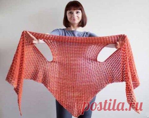 Шаль трансформер | Искусница