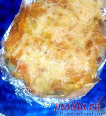 Рецепт: Тилапия под овощной шубой на RussianFood.com