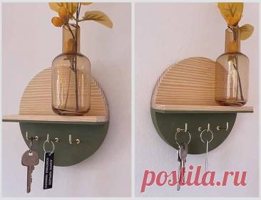 Полка из дерева своими руками – простой проект в прихожую | Идеи мастера