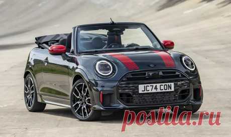 Mini John Cooper Works Cabrio 2025 года – кабриолет четвертого поколения