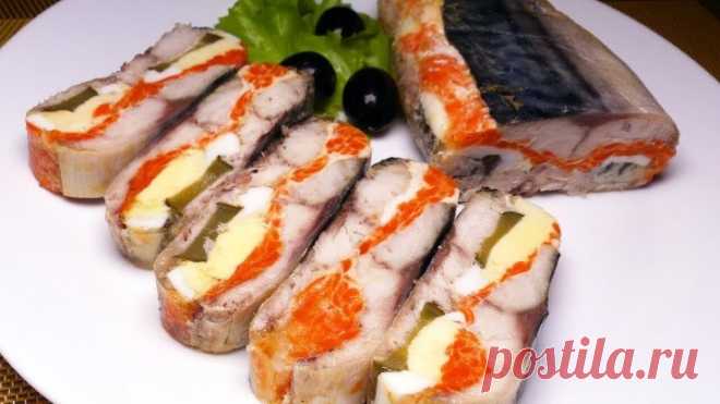 Красивейшая и супер нежная скумбрия/ Скумбрия по царски