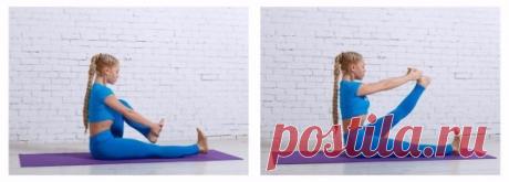 Упражнения на растяжку
Прежде, чем приступить к растяжке, необходимо сделать разминку. Подойдут легкий бег, прыжки, а также такие упражнения, как приседания или отжимания.
1. Глубоко присядьте. Колено опорной ноги отведите в сторону, угол в колене прямой. Вторую ногу выпрямите, носок натяните на себя. Спину держите прямо. Пружиньте в этом положении несколько секунд. Если держать корпус прямо тяжело, поставьте ладони на пол и частично перенесите вес тела на них. Старайтесь ставить на пол пятку