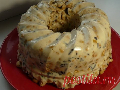 Простой торт без выпечки для начинающих/Торты простые рецепт/|No bake cake