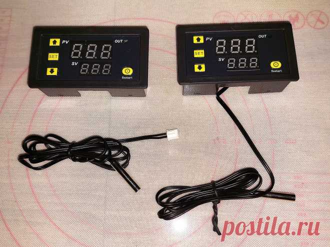 Цифровой терморегулятор W3230, подключение и настройка