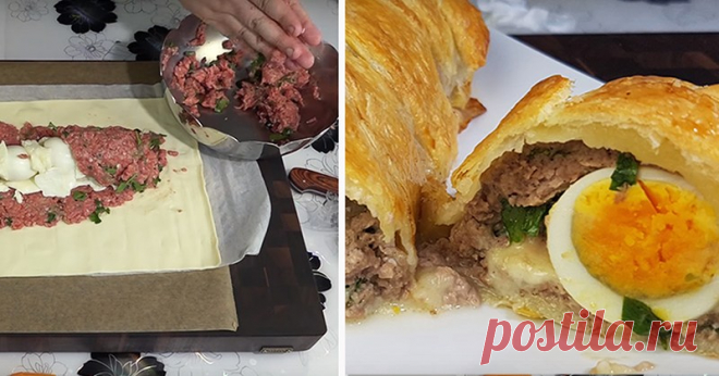 Восхитительный рецепт мясного пирога, от которого невозможно оторваться | redsunset.ru | Полезные новости каждый день